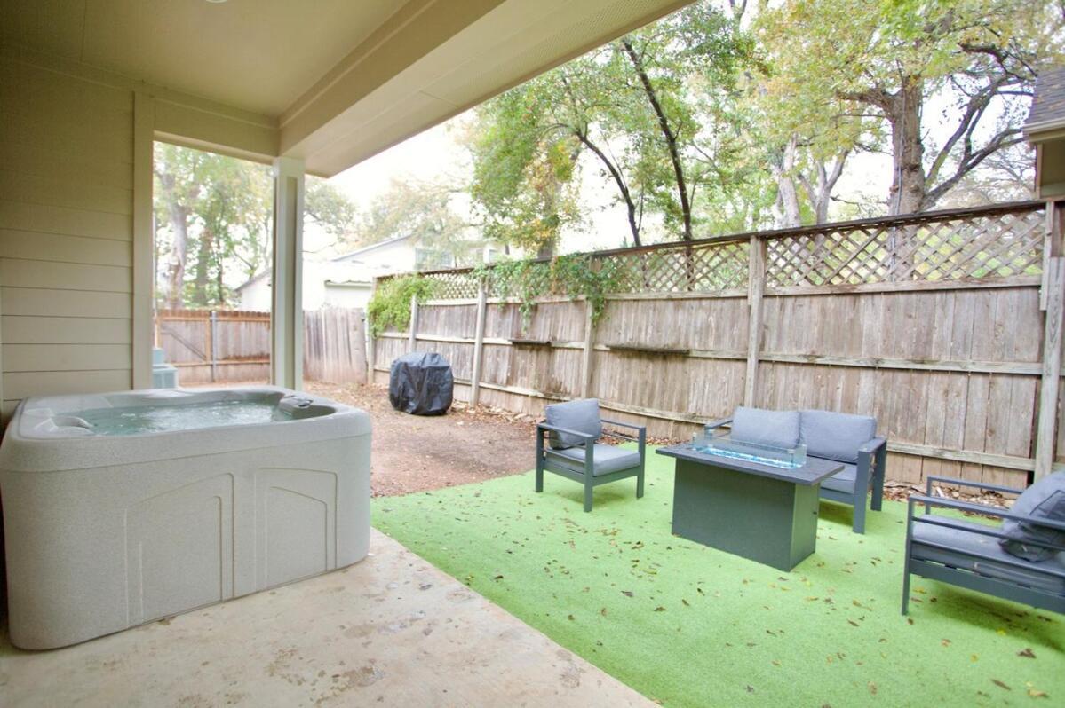 Prime Austin 6Beds With Hot Tub & Gym Villa Exterior photo